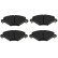 Brake Pad Set, disc brake COTEC GDB1448 TRW, Thumbnail 5