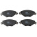 Brake Pad Set, disc brake COTEC GDB1448 TRW, Thumbnail 6