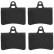 Brake Pad Set, disc brake COTEC GDB1450 TRW, Thumbnail 5