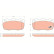 Brake Pad Set, disc brake COTEC GDB1452 TRW, Thumbnail 2
