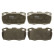 Brake Pad Set, disc brake COTEC GDB1452 TRW, Thumbnail 3