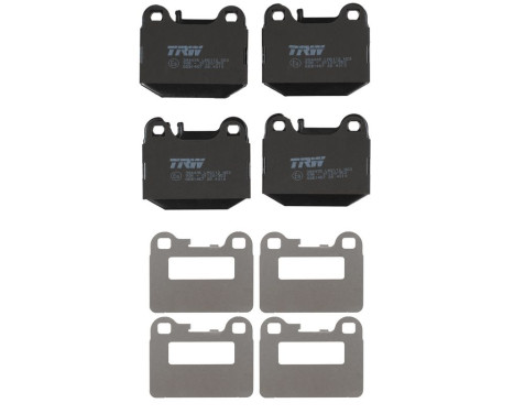 Brake Pad Set, disc brake COTEC GDB1457 TRW, Image 4