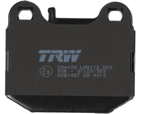 Brake Pad Set, disc brake COTEC GDB1457 TRW, Image 7
