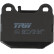 Brake Pad Set, disc brake COTEC GDB1457 TRW, Thumbnail 7