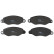 Brake Pad Set, disc brake COTEC GDB1461 TRW, Thumbnail 5