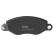 Brake Pad Set, disc brake COTEC GDB1461 TRW, Thumbnail 7