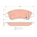 Brake Pad Set, disc brake COTEC GDB1463 TRW, Thumbnail 2