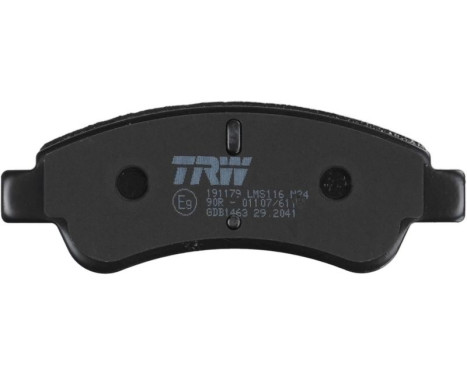 Brake Pad Set, disc brake COTEC GDB1463 TRW, Image 7