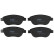 Brake Pad Set, disc brake COTEC GDB1464 TRW, Thumbnail 5