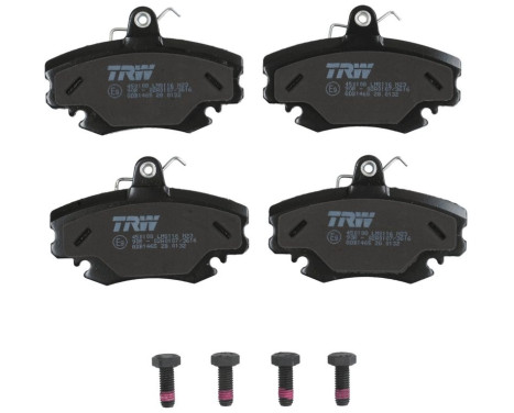 Brake Pad Set, disc brake COTEC GDB1465 TRW, Image 4