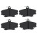 Brake Pad Set, disc brake COTEC GDB1465 TRW, Thumbnail 5