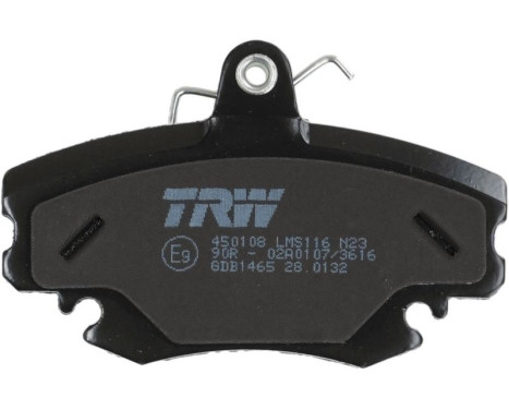 Brake Pad Set, disc brake COTEC GDB1465 TRW, Image 7