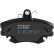 Brake Pad Set, disc brake COTEC GDB1465 TRW, Thumbnail 7