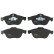 Brake Pad Set, disc brake COTEC GDB1468 TRW, Thumbnail 6
