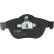 Brake Pad Set, disc brake COTEC GDB1468 TRW, Thumbnail 7