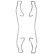 Brake Pad Set, disc brake COTEC GDB1468 TRW, Thumbnail 8