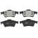 Brake Pad Set, disc brake COTEC GDB1469 TRW, Thumbnail 4