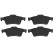 Brake Pad Set, disc brake COTEC GDB1469 TRW, Thumbnail 5