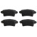 Brake Pad Set, disc brake COTEC GDB1470 TRW, Thumbnail 5