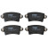 Brake Pad Set, disc brake COTEC GDB1470 TRW, Thumbnail 6