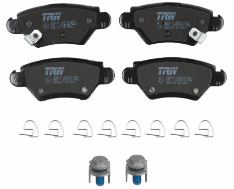Brake Pad Set, disc brake COTEC GDB1471 TRW, Image 4