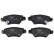 Brake Pad Set, disc brake COTEC GDB1471 TRW, Thumbnail 5