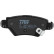 Brake Pad Set, disc brake COTEC GDB1471 TRW, Thumbnail 7