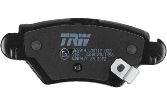 Brake Pad Set, disc brake COTEC GDB1471 TRW, Image 7