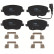 Brake Pad Set, disc brake COTEC GDB1472 TRW, Thumbnail 3