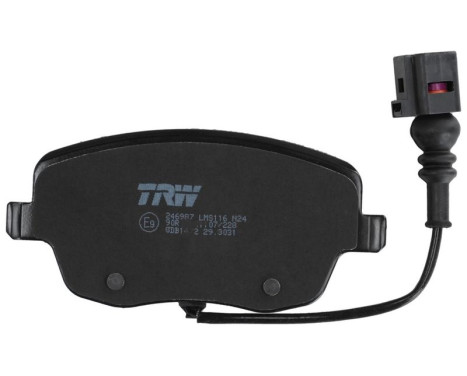 Brake Pad Set, disc brake COTEC GDB1472 TRW, Image 6