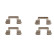 Brake Pad Set, disc brake COTEC GDB1472 TRW, Thumbnail 7