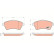 Brake Pad Set, disc brake COTEC GDB1473 TRW, Thumbnail 2