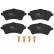 Brake Pad Set, disc brake COTEC GDB1473 TRW, Thumbnail 3