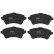Brake Pad Set, disc brake COTEC GDB1473 TRW, Thumbnail 5