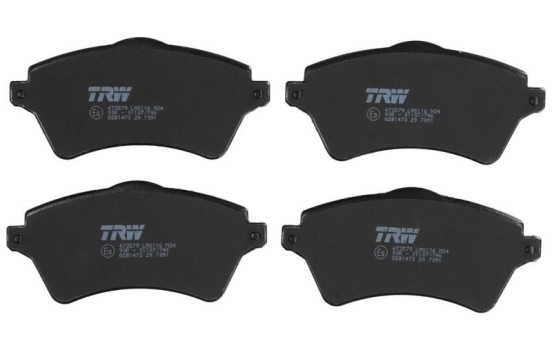 Brake Pad Set, disc brake COTEC GDB1473 TRW, Image 5