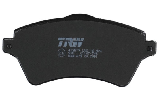 Brake Pad Set, disc brake COTEC GDB1473 TRW, Image 6
