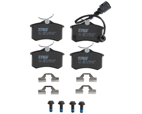 Brake Pad Set, disc brake COTEC GDB1475 TRW, Image 3
