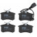 Brake Pad Set, disc brake COTEC GDB1475 TRW, Thumbnail 5
