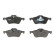 Brake Pad Set, disc brake COTEC GDB1476 TRW