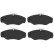 Brake Pad Set, disc brake COTEC GDB1478 TRW, Thumbnail 5