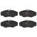 Brake Pad Set, disc brake COTEC GDB1478 TRW, Thumbnail 6
