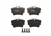 Brake Pad Set, disc brake COTEC GDB1479 TRW