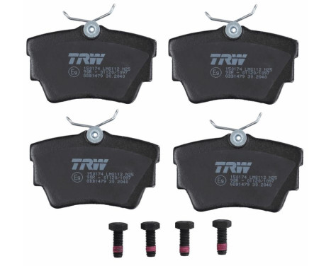 Brake Pad Set, disc brake COTEC GDB1479 TRW, Image 3