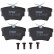 Brake Pad Set, disc brake COTEC GDB1479 TRW, Thumbnail 3