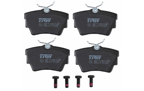 Brake Pad Set, disc brake COTEC GDB1479 TRW, Image 3