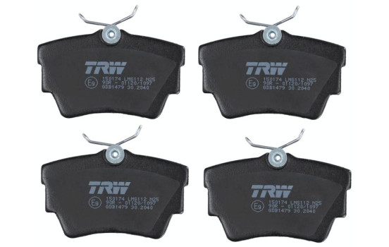 Brake Pad Set, disc brake COTEC GDB1479 TRW, Image 5