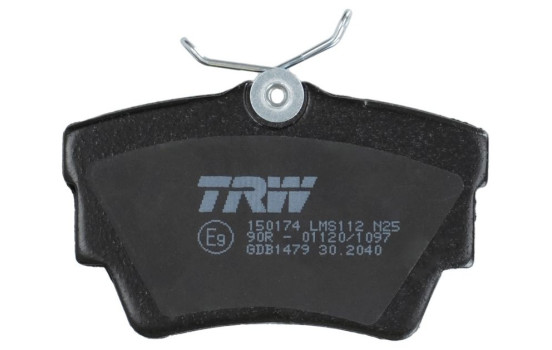 Brake Pad Set, disc brake COTEC GDB1479 TRW, Image 6