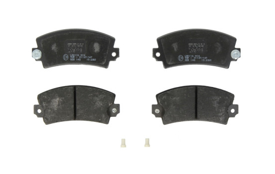 Brake Pad Set, disc brake COTEC GDB148 TRW
