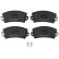 Brake Pad Set, disc brake COTEC GDB148 TRW, Thumbnail 4