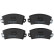Brake Pad Set, disc brake COTEC GDB148 TRW, Thumbnail 6